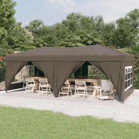 Folding party tent with taupe gray walls 3x6 m by vidaXL, Tents and gazebos - Ref: Foro24-93547, Price: 215,51 €, Discount: %