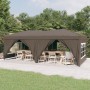 Zusammenklappbares Partyzelt mit taupegrauen Wänden 3x6 m von vidaXL, Zelte und Pavillons - Ref: Foro24-93547, Preis: 221,07 ...