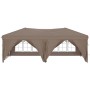 Folding party tent with taupe gray walls 3x6 m by vidaXL, Tents and gazebos - Ref: Foro24-93547, Price: 221,07 €, Discount: %