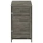 Cobertizo de jardín madera abeto maciza antracita 55x52x112 cm de vidaXL, Cobertizos - Ref: Foro24-152180, Precio: 119,09 €, ...