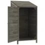 Cobertizo de jardín madera abeto maciza antracita 55x52x112 cm de vidaXL, Cobertizos - Ref: Foro24-152180, Precio: 119,09 €, ...