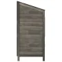 Cobertizo de jardín madera abeto maciza antracita 55x52x112 cm de vidaXL, Cobertizos - Ref: Foro24-152180, Precio: 119,09 €, ...