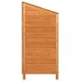 Cobertizo de jardín madera de abeto maciza marrón 102x52x112 cm de vidaXL, Cobertizos - Ref: Foro24-152185, Precio: 199,66 €,...
