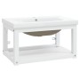 Bathroom structure with built-in white iron sink by vidaXL, bathroom vanities - Ref: Foro24-3101380, Price: 147,58 €, Discoun...