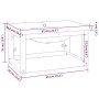 Bathroom structure with built-in white iron sink by vidaXL, bathroom vanities - Ref: Foro24-3101380, Price: 147,58 €, Discoun...