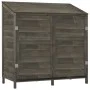 Garden shed solid anthracite fir wood 102x52x112 cm by vidaXL, Sheds - Ref: Foro24-152184, Price: 210,47 €, Discount: %