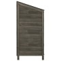 Cobertizo de jardín madera abeto maciza antracita 102x52x112 cm de vidaXL, Cobertizos - Ref: Foro24-152184, Precio: 178,28 €,...
