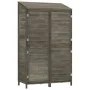 Garden shed solid anthracite fir wood 102x52x174.5cm by vidaXL, Sheds - Ref: Foro24-152192, Price: 332,96 €, Discount: %