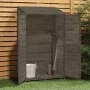 Garden shed solid anthracite fir wood 102x52x174.5cm by vidaXL, Sheds - Ref: Foro24-152192, Price: 332,96 €, Discount: %