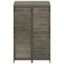 Garden shed solid anthracite fir wood 102x52x174.5cm by vidaXL, Sheds - Ref: Foro24-152192, Price: 332,96 €, Discount: %