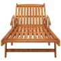Tumbonas de madera maciza de acacia 2 unidades | Foro24.es | Tu tienda online para hogar, jardín y más Foro24.es