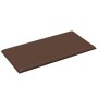 Wall panels 12 pcs brown synthetic leather 30x15 cm 0.54 m² by vidaXL, Wall covering - Ref: Foro24-343777, Price: 20,21 €, Di...