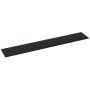 Paneles de pared 12 uds terciopelo negro 90x15 cm 1,62 m²