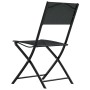 Klappbare Gartenstühle 2 Stück Stahl und Textilene schwarz von vidaXL, Gartenstühle - Ref: Foro24-318766, Preis: 68,20 €, Rab...