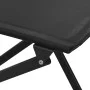 Folding garden chairs 2 units steel and black textilene by vidaXL, Garden chairs - Ref: Foro24-318766, Price: 66,91 €, Discou...