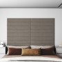 Wandpaneele 12 Stück hellgrauer Samt 90x15 cm 1,62 m² von vidaXL, Wandverkleidung - Ref: Foro24-343891, Preis: 59,93 €, Rabat...