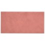 Wandpaneele 12 Stück in Rosa aus Samt 60x30 cm 2,16 m² von vidaXL, Wandverkleidung - Ref: Foro24-343866, Preis: 61,60 €, Raba...