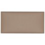 Paneles de pared 12 uds cuero PE capuchino 30x15 cm 0,54 m² de vidaXL, Recubrimiento de paredes - Ref: Foro24-343775, Precio:...