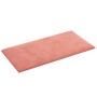 Wandpaneele 12 Stück in Rosa aus Samt 60x30 cm 2,16 m² von vidaXL, Wandverkleidung - Ref: Foro24-343866, Preis: 61,60 €, Raba...