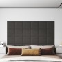 Wandpaneele 12 Stück dunkelgrauer Stoff 30x30 cm 1,08 m² von vidaXL, Wandverkleidung - Ref: Foro24-343790, Preis: 40,27 €, Ra...