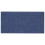 Wandpaneele 12 Stück blauer Stoff 30x15 cm 0,54 m² von vidaXL, Wandverkleidung - Ref: Foro24-343770, Preis: 24,76 €, Rabatt: %