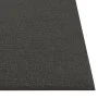 Paneles de pared 12 uds tela gris oscuro 30x30 cm 1,08 m² de vidaXL, Recubrimiento de paredes - Ref: Foro24-343790, Precio: 3...