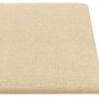Wandpaneele 12 Stück Stoff in Cremefarbe 30x15 cm 0,54 m² von vidaXL, Wandverkleidung - Ref: Foro24-343760, Preis: 29,54 €, R...