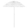 Sombrilla de playa Hawaii blanco 180 cm en Sombrillas | Comprar online en Foro24