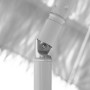 Sombrilla de playa Hawaii blanco 180 cm