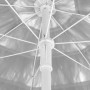 Sombrilla de playa Hawaii blanco 240 cm