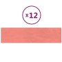 Wandpaneele 12 Stück rosa Samt 60x15 cm 1,08 m² von vidaXL, Wandverkleidung - Ref: Foro24-343838, Preis: 31,12 €, Rabatt: %