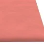 Wall panels 12 pcs pink velvet 60x15 cm 1.08 m² by vidaXL, Wall covering - Ref: Foro24-343838, Price: 30,73 €, Discount: %