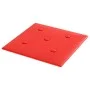 Wall panels 12 pcs red synthetic leather 30x30 cm 1.08 m² by vidaXL, Wall covering - Ref: Foro24-343976, Price: 33,84 €, Disc...