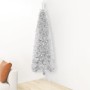 Artificial half Christmas tree with silver stand 240 cm by vidaXL, Christmas trees - Ref: Foro24-344598, Price: 20,97 €, Disc...