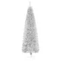 Artificial half Christmas tree with silver stand 240 cm by vidaXL, Christmas trees - Ref: Foro24-344598, Price: 20,79 €, Disc...