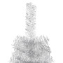 Artificial half Christmas tree with silver stand 240 cm by vidaXL, Christmas trees - Ref: Foro24-344598, Price: 20,97 €, Disc...