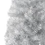 Artificial half Christmas tree with silver stand 240 cm by vidaXL, Christmas trees - Ref: Foro24-344598, Price: 20,79 €, Disc...