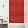 Wandpaneele 12 Stück rot rotes Kunstleder 60x15 cm 1,08m² von vidaXL, Wandverkleidung - Ref: Foro24-343986, Preis: 29,46 €, R...