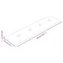 Wandpaneele 12 Stück rot rotes Kunstleder 60x15 cm 1,08m² von vidaXL, Wandverkleidung - Ref: Foro24-343986, Preis: 29,46 €, R...