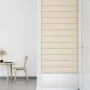 Wandpaneele 12 Stück cremefarbener Samt 90x15 cm 1,62 m² von vidaXL, Wandverkleidung - Ref: Foro24-343899, Preis: 65,87 €, Ra...