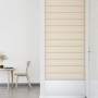 Wandpaneele 12 Stück cremefarbener Samt 90x15 cm 1,62 m² von vidaXL, Wandverkleidung - Ref: Foro24-343899, Preis: 67,18 €, Ra...
