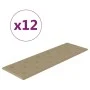 Wandpaneele 12 Stück Cappuccino-Kunstleder 90x30 cm 3,24 m² von vidaXL, Wandverkleidung - Ref: Foro24-344006, Preis: 75,55 €,...