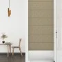 Wandpaneele 12 Stück Cappuccino-Kunstleder 90x30 cm 3,24 m² von vidaXL, Wandverkleidung - Ref: Foro24-344006, Preis: 75,55 €,...