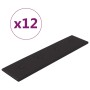 Wandpaneele 12 Stück schwarzes Kunstleder 60x15 cm 1,08 m² von vidaXL, Wandverkleidung - Ref: Foro24-343981, Preis: 28,33 €, ...