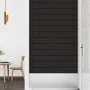 Wall panels 12 pcs black synthetic leather 60x15 cm 1.08 m² by vidaXL, Wall covering - Ref: Foro24-343981, Price: 28,10 €, Di...
