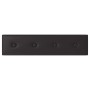 Wall panels 12 pcs black synthetic leather 60x15 cm 1.08 m² by vidaXL, Wall covering - Ref: Foro24-343981, Price: 28,33 €, Di...