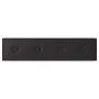 Wall panels 12 pcs black synthetic leather 60x15 cm 1.08 m² by vidaXL, Wall covering - Ref: Foro24-343981, Price: 28,10 €, Di...