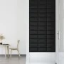 Wandpaneele 12 Stück schwarzes Kunstleder 30x15 cm 0,54 m² von vidaXL, Wandverkleidung - Ref: Foro24-343771, Preis: 32,74 €, ...