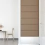 Wandpaneele 12 Stück Cappuccino-Kunstleder 90x30 cm 3,24 m² von vidaXL, Wandverkleidung - Ref: Foro24-343915, Preis: 96,86 €,...