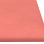 Wandpaneele 12 Stück rosa Samt 90x30 cm 3,24 m² von vidaXL, Wandverkleidung - Ref: Foro24-343922, Preis: 66,96 €, Rabatt: %